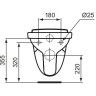 Подвесной унитаз VIDIMA SEVA FRESH E406661
